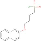 4-(Naphthalen-2-yloxy)butane-1-sulfonyl chloride