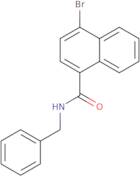 N-Benzyl-4-bromonaphthalene-1-carboxamide