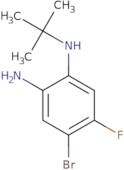 4-Bromo-1-N-tert-butyl-5-fluorobenzene-1,2-diamine