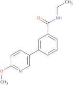 N-Ethyl-3-(6-methoxypyridin-3-yl)benzamide