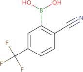 2-Cyano-5-(trifluoromethyl)phenylboronic acid