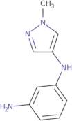 1-N-(1-Methyl-1H-pyrazol-4-yl)benzene-1,3-diamine