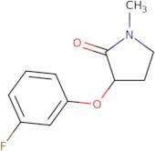 3-(3-Fluorophenoxy)-1-methylpyrrolidin-2-one
