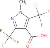 1-Methyl-3,5-bis(trifluoromethyl)-1H-pyrazole-4-carboxylic acid