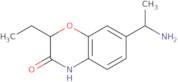 7-(1-Aminoethyl)-2-ethyl-3,4-dihydro-2H-1,4-benzoxazin-3-one