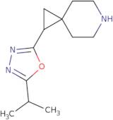 1-[5-(Propan-2-yl)-1,3,4-oxadiazol-2-yl]-6-azaspiro[2.5]octane