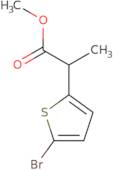 Methyl 2-(5-bromothiophen-2-yl)propanoate