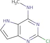 2-Chloro-N-methyl-5H-pyrrolo[3,2-d]pyrimidin-4-amine