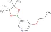 3-Propoxy-5-(4,4,5,5-tetramethyl-1,3,2-dioxaborolan-2-yl)pyridine