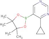 4-Cyclopropyl-5-(tetramethyl-1,3,2-dioxaborolan-2-yl)pyrimidine