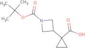 1-(1-(tert-Butoxycarbonyl)azetidin-3-yl)cyclopropanecarboxylic acid