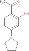 1-[2-Hydroxy-4-(pyrrolidin-1-yl)phenyl]ethan-1-one