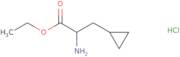 Ethyl 2-amino-3-cyclopropylpropanoate hydrochloride