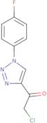 2-Chloro-1-[1-(4-fluorophenyl)-1H-1,2,3-triazol-4-yl]ethan-1-one