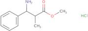 Methyl 3-amino-2-methyl-3-phenylpropanoate hydrochloride