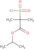 Propan-2-yl 2-(chlorosulfonyl)-2-methylpropanoate