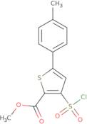 Methyl 3-(chlorosulfonyl)-5-(4-methylphenyl)thiophene-2-carboxylate