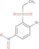 1-Bromo-2-(ethanesulfonyl)-4-nitrobenzene