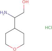 2-Amino-2-(oxan-4-yl)ethan-1-ol hydrochloride