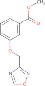 Methyl 3-(1,2,4-oxadiazol-3-ylmethoxy)benzoate