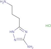 5-(3-Aminopropyl)-4H-1,2,4-triazol-3-amine hydrochloride