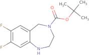 tert-Butyl 7,8-difluoro-2,3,4,5-tetrahydro-1H-1,4-benzodiazepine-4-carboxylate