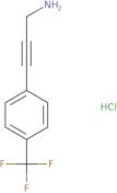 3-[4-(Trifluoromethyl)phenyl]prop-2-yn-1-amine hydrochloride