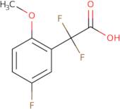 2,2-Difluoro-2-(5-fluoro-2-methoxyphenyl)acetic acid