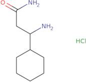 3-Amino-3-cyclohexylpropanamide hydrochloride