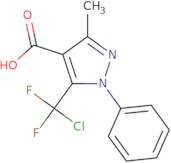 5-(Chlorodifluoromethyl)-3-methyl-1-phenyl-1H-pyrazole-4-carboxylic acid