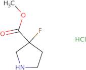 methyl 3-fluoropyrrolidine-3-carboxylate hydrochloride