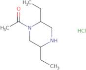 1-(2,5-Diethylpiperazin-1-yl)ethan-1-one hydrochloride, iastereomers
