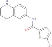 5-Bromo-N-(1,2,3,4-tetrahydroquinolin-6-yl)thiophene-2-carboxamide
