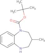 tert-Butyl 3-methyl-2,3,4,5-tetrahydro-1H-1,5-benzodiazepine-1-carboxylate