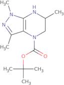 tert-Butyl 1,3,6-trimethyl-1H,4H,5H,6H,7H-pyrazolo[3,4-b]pyrazine-4-carboxylate