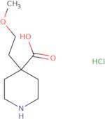 4-(2-Methoxyethyl)piperidine-4-carboxylic acid hydrochloride