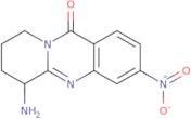 6-Amino-3-nitro-6H,7H,8H,9H,11H-pyrido[2,1-b]quinazolin-11-one