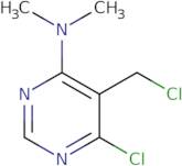 6-Chloro-5-(chloromethyl)-N,N-dimethylpyrimidin-4-amine
