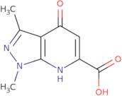 1,3-Dimethyl-4-oxo-1H,4H,7H-pyrazolo[3,4-b]pyridine-6-carboxylic acid
