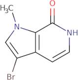 3-Bromo-1-methyl-1H,6H,7H-pyrrolo[2,3-c]pyridin-7-one