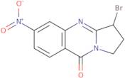 3-Bromo-6-nitro-1H,2H,3H,9H-pyrrolo[2,1-b]quinazolin-9-one