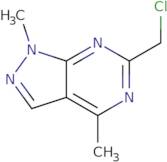 6-(Chloromethyl)-1,4-dimethyl-1H-pyrazolo[3,4-d]pyrimidine