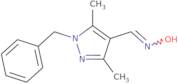 N-[(1-Benzyl-3,5-dimethyl-1H-pyrazol-4-yl)methylidene]hydroxylamine