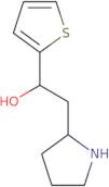 2-(Pyrrolidin-2-yl)-1-(thiophen-2-yl)ethan-1-ol