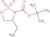 3-Boc-4-ethyl-1,2,3-oxathiazolidine 2,2-dioxide