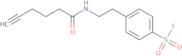 4-(2-(Hex-5-ynamido)ethyl)benzenesulfonyl fluoride