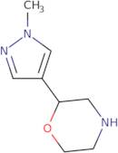 2-(1-Methyl-1H-pyrazol-4-yl)morpholine
