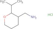 [2-(Propan-2-yl)oxan-3-yl]methanamine hydrochloride