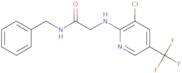 N-Benzyl-2-{[3-chloro-5-(trifluoromethyl)pyridin-2-yl]amino}acetamide