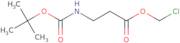 3-tert-Butoxycarbonylamino-propionic acid chloromethyl ester